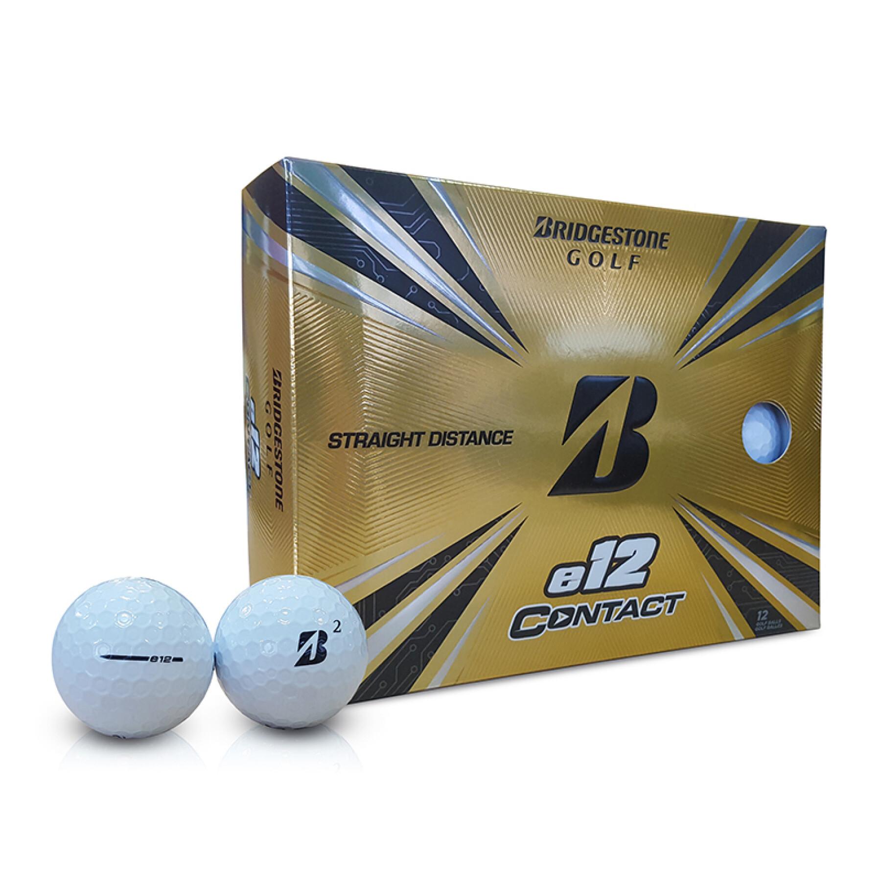 Piłeczki golfowe Bridgestone E12 Contact