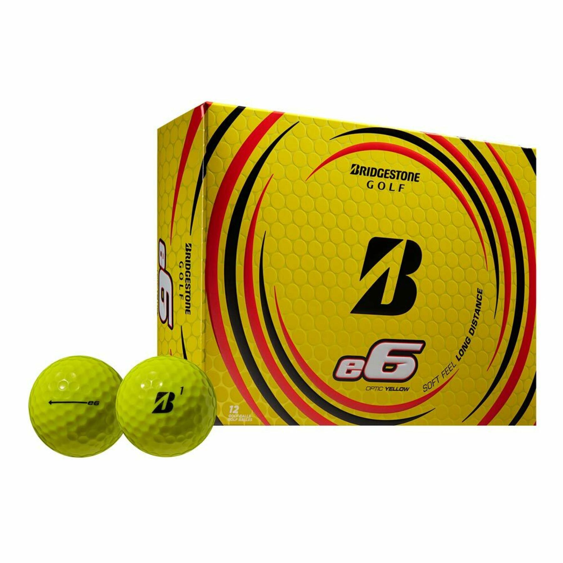 Piłeczki golfowe Bridgestone E6