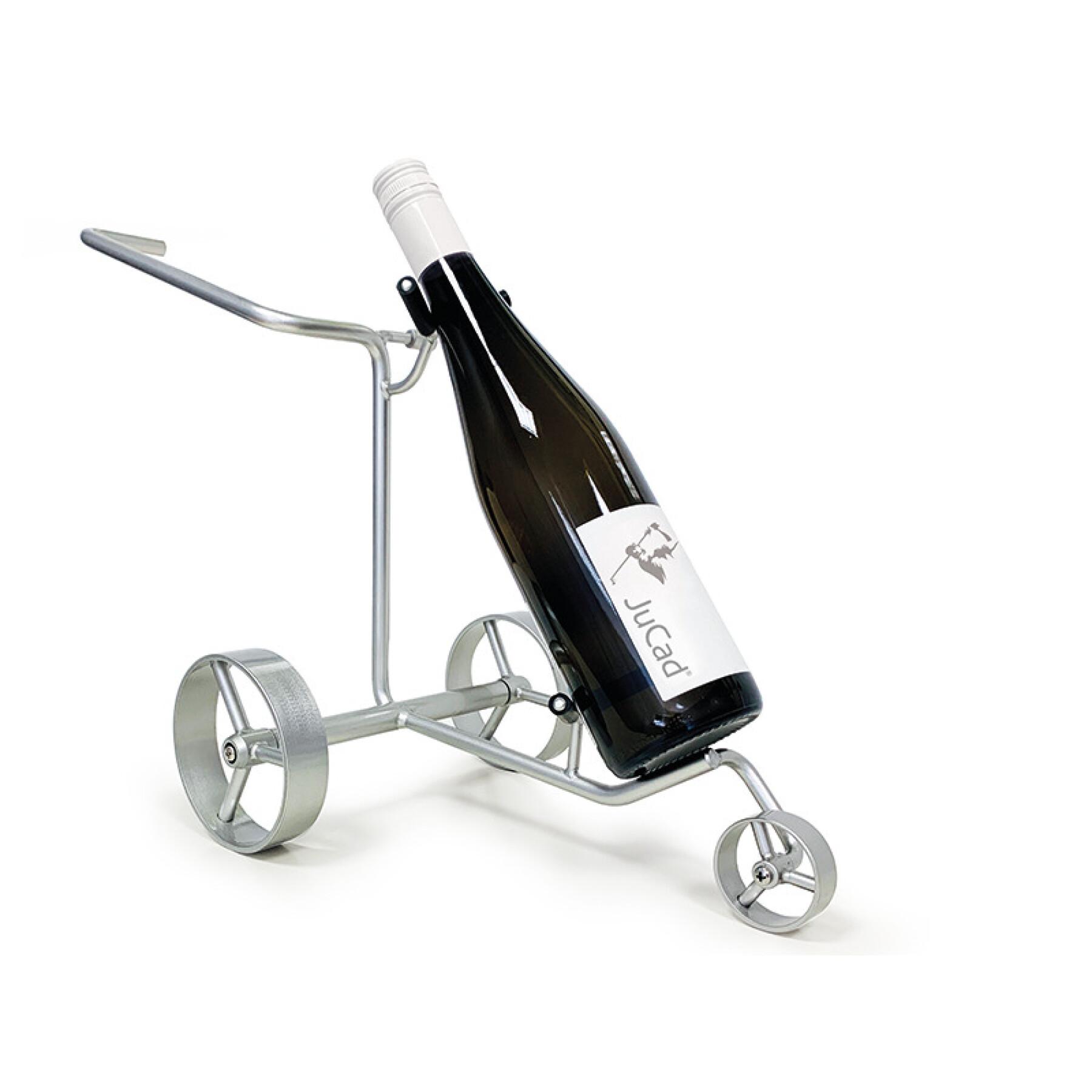 Wózek z miniaturowym stojakiem na wino JuCad