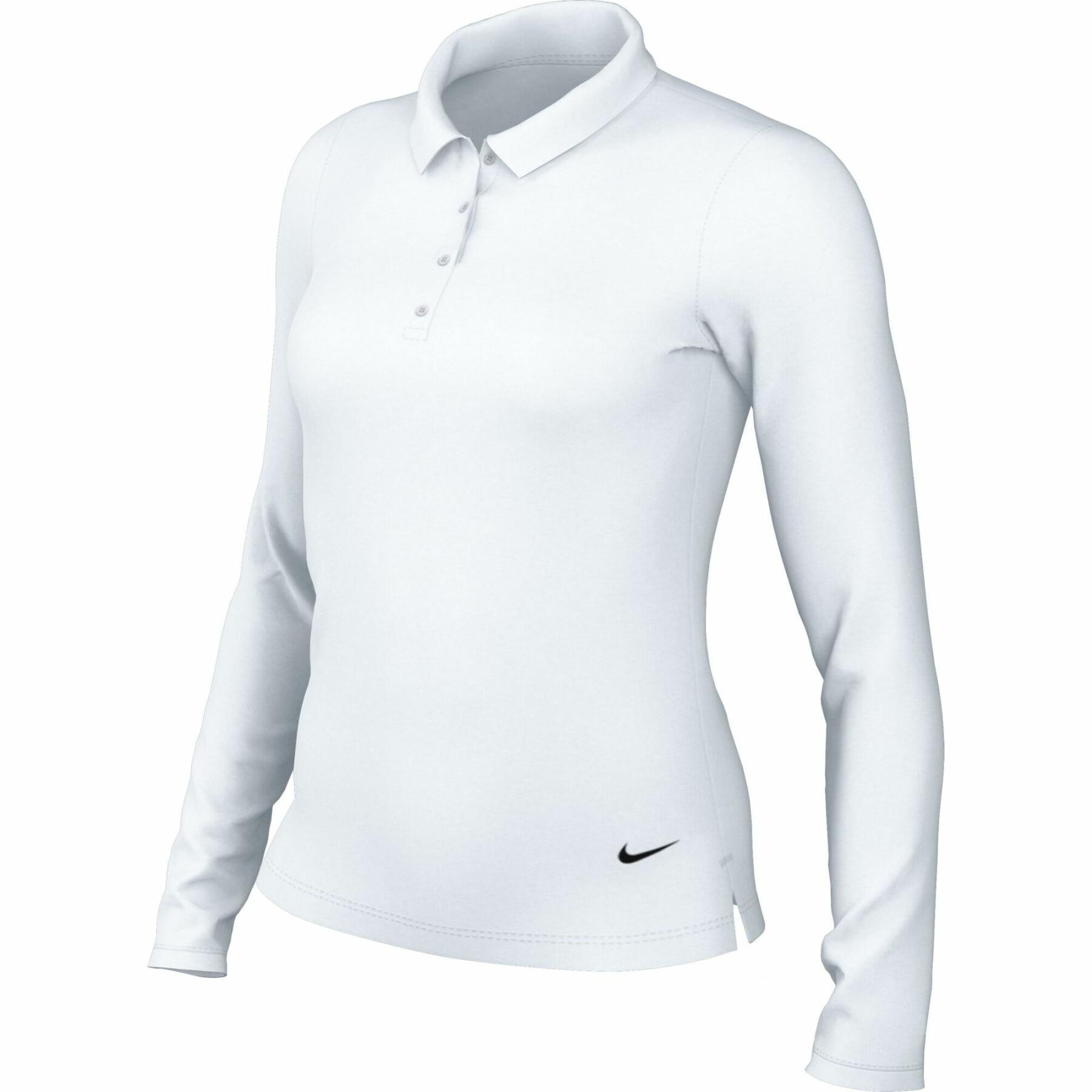 Damska koszulka polo z długim rękawem Nike Dri-Fit Victory
