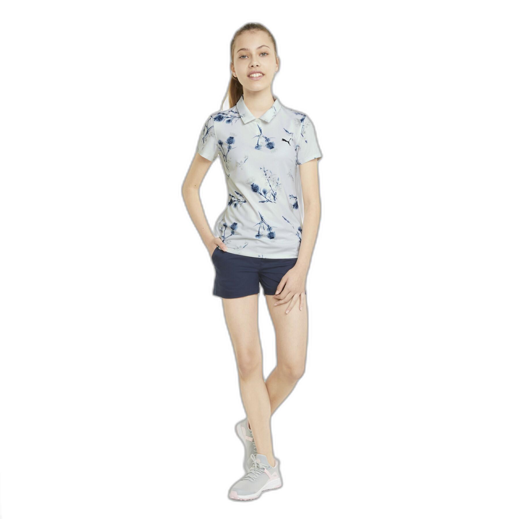 Koszulka polo dla dziewczynki Puma Mattr Lowlands
