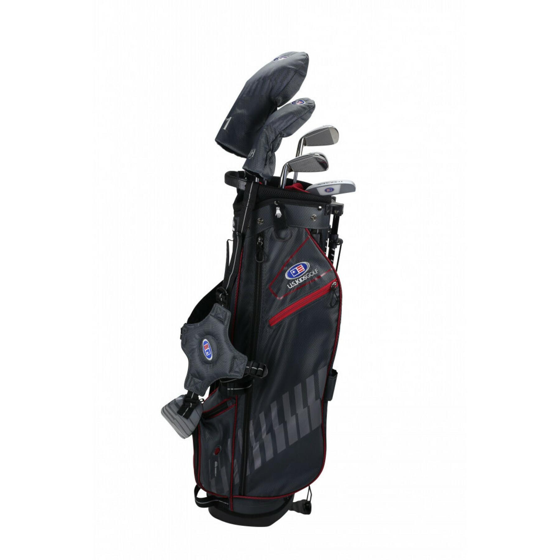 Zestaw (torba + 5 kijów) dla leworęcznych chłopców U.S Kids Golf ultralight us60 2020