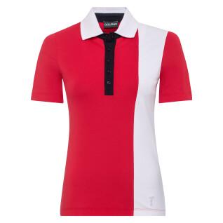 Damska koszulka polo Golfino Classic tricolore