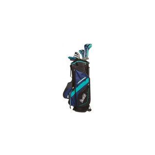 Zestaw golfowy dla kobiet leworęcznych Boston Golf Deluxe (sac + 8 clubs)