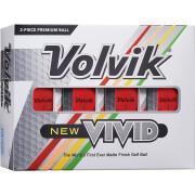 Opakowanie 12 piłek golfowych Volvik Vivid